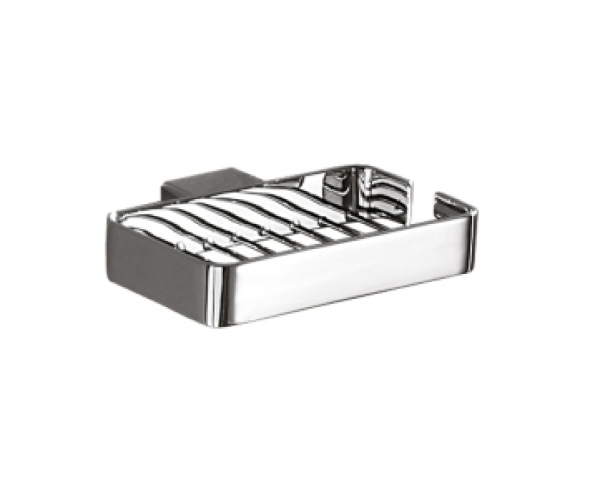 Origins Living Lounge Metal Soap Basket - Chrome