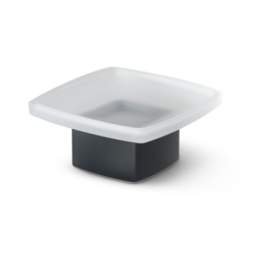 Origins Living Lounge Soap Dish Freestanding - Black
