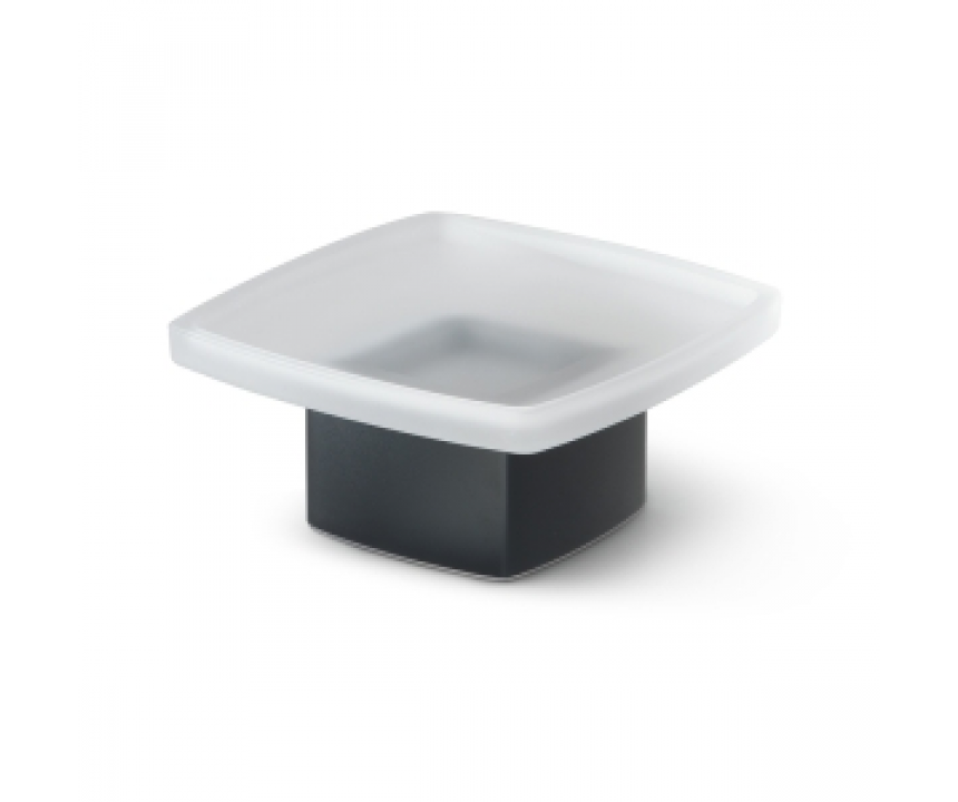 Origins Living Lounge Soap Dish Freestanding - Black