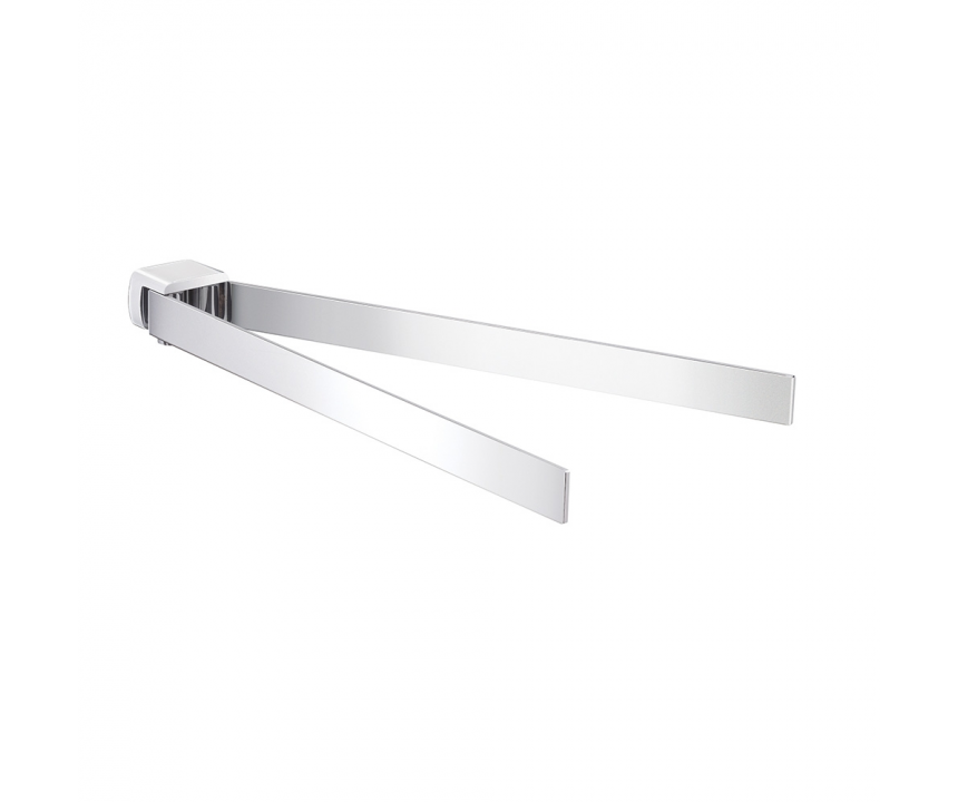 Origins Living Pirenei Double Swing Towel Rail - Chrome