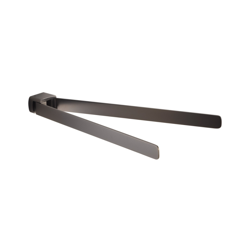 Origin Living Pirenei Double Swing Towel Rail - Gunmetal