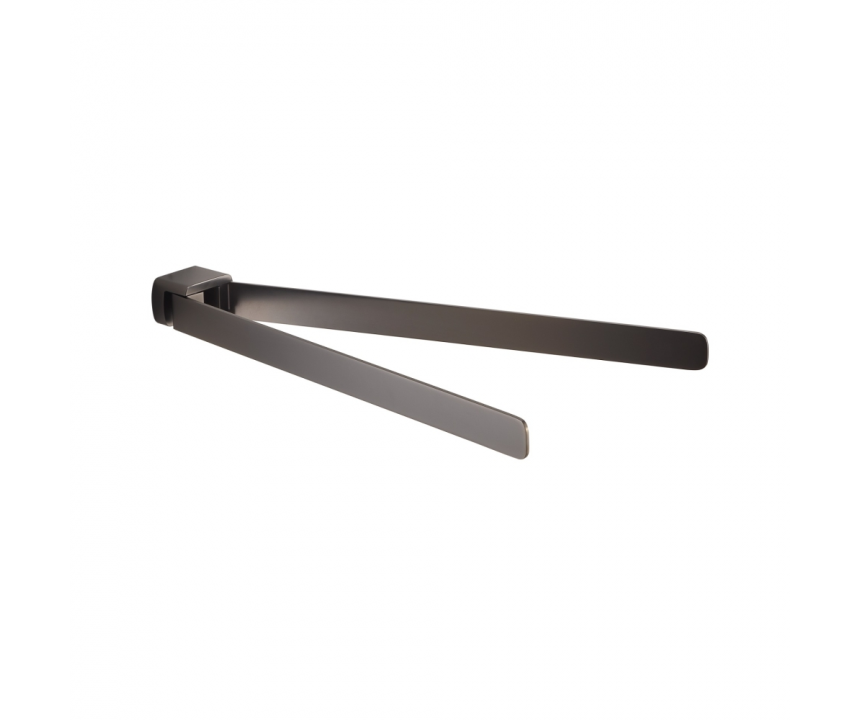 Origin Living Pirenei Double Swing Towel Rail - Gunmetal