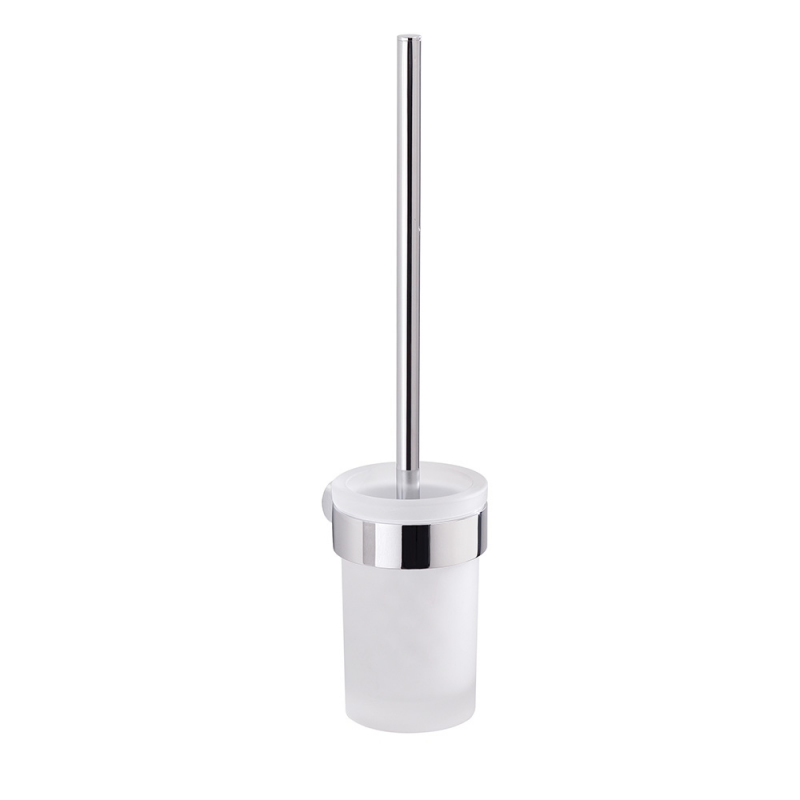 Origins Living Pirenei WC Brush Set Wall Mounted - Chrome