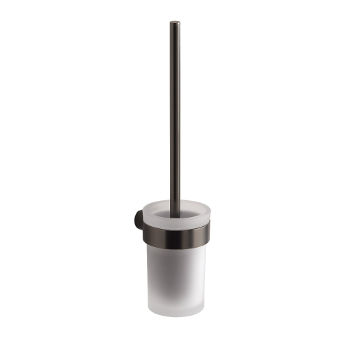 Origins Living Pirenei WC Brush Set Wall Mounted - Gunmetal