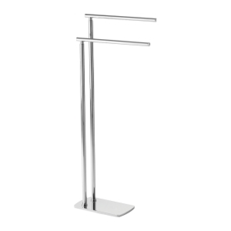 Origins Living Florida Free Standing Towel Stand - Chrome