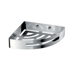 Origins Living Nerva Corner Shower Basket - Chrome
