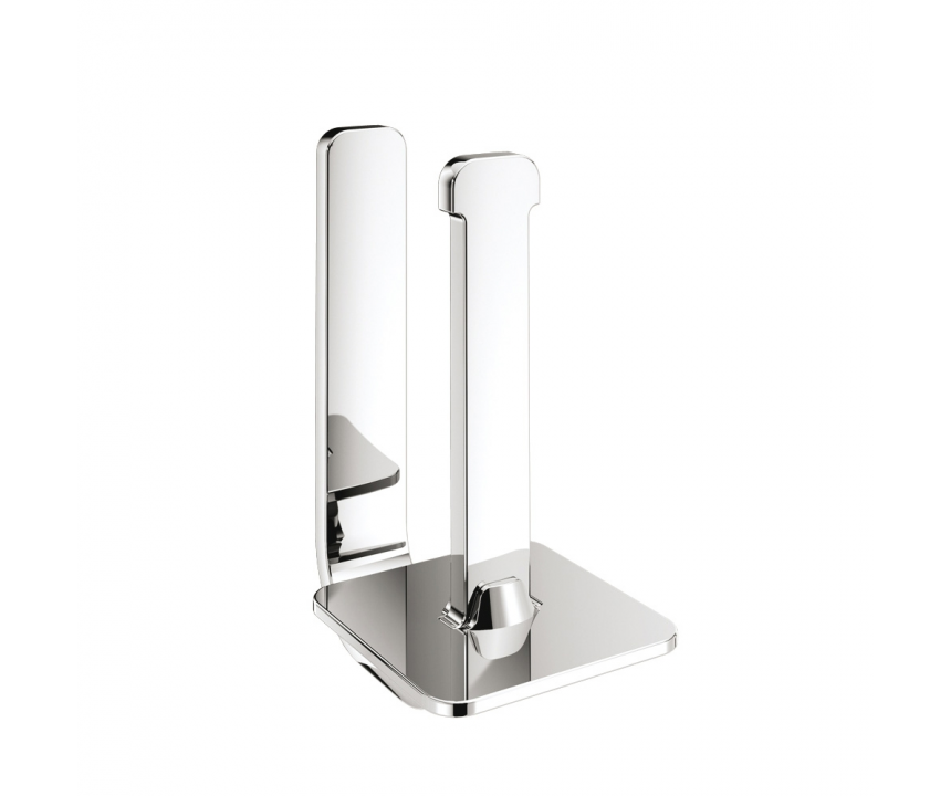 Outline Spare Toilet Roll Holder - Chrome
