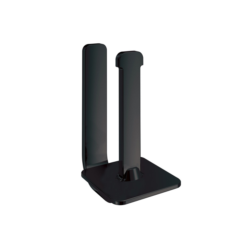 Outline Spare Toilet Roll Holder - Black