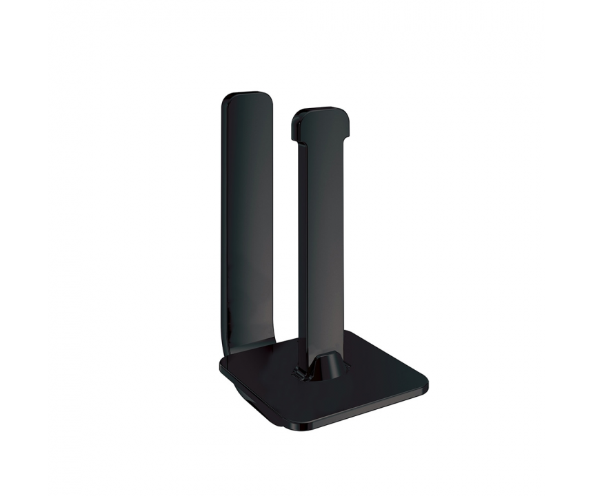 Outline Spare Toilet Roll Holder - Black