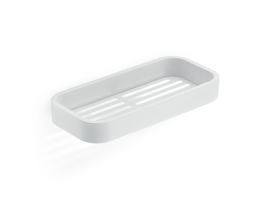 Outline Shower Basket - White