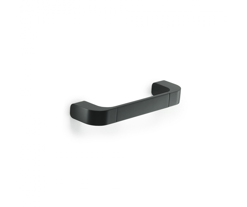 Outline Towel Rail/Grab Bar 25cm - Black
