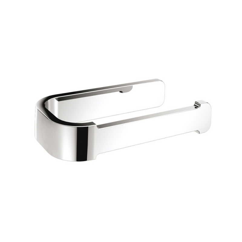Outline Open Toilet Roll Holder - Chrome