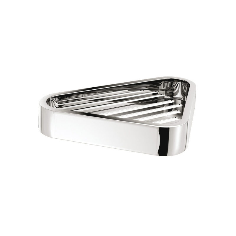 Outline Corner Shower Basket - Chrome