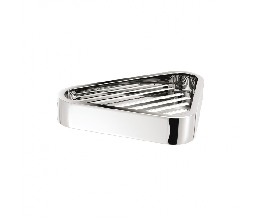 Outline Corner Shower Basket - Chrome