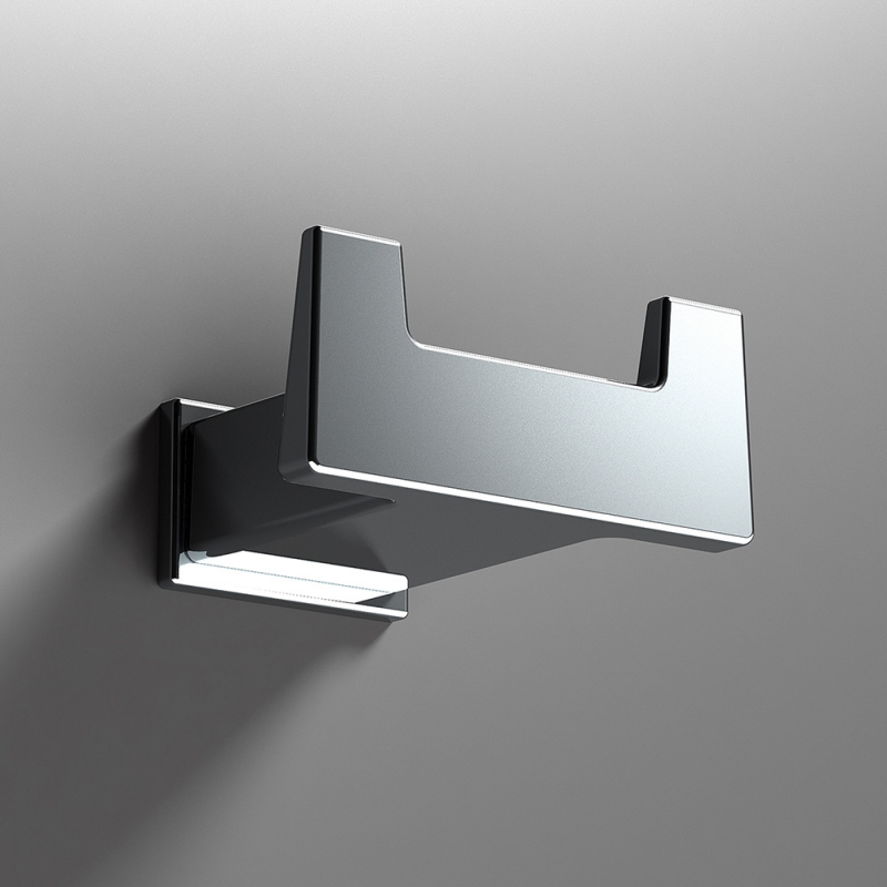 Origins Living S Cube Robe Hook - Chrome
