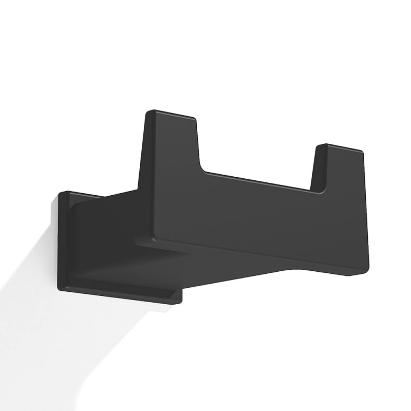 Origins Living S Cube Robe Hook - Black