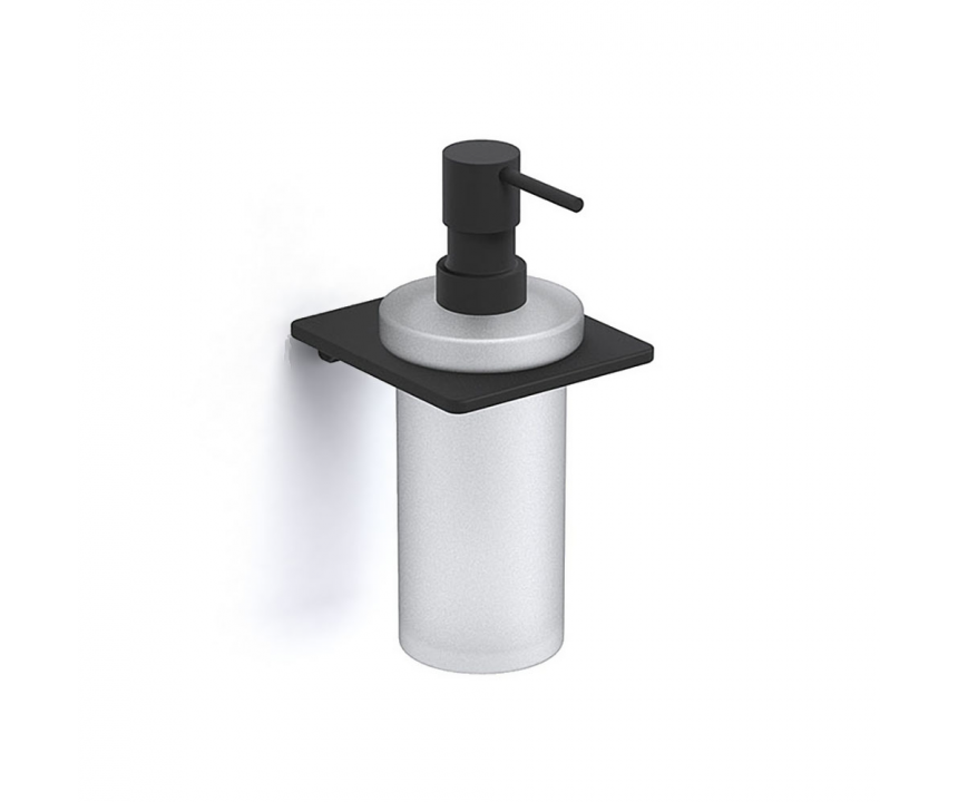 Origins Living S Cube Soap Dispenser - Black