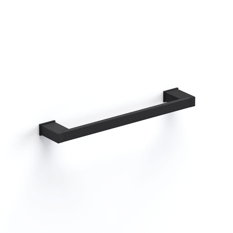 S Cube Towel Rail 35cm - Black
