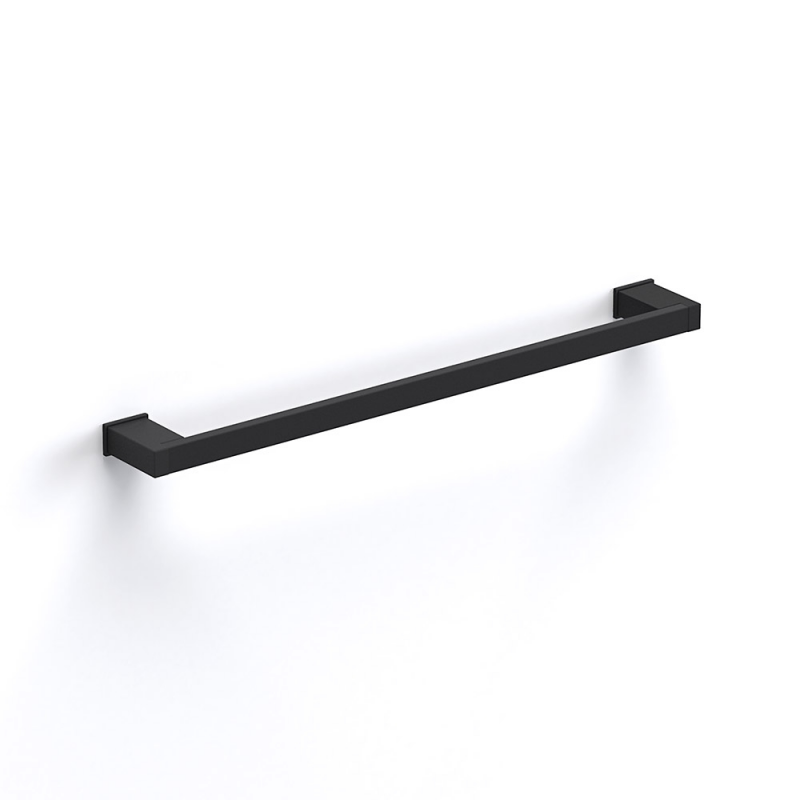 S Cube Towel Rail 50cm - Black