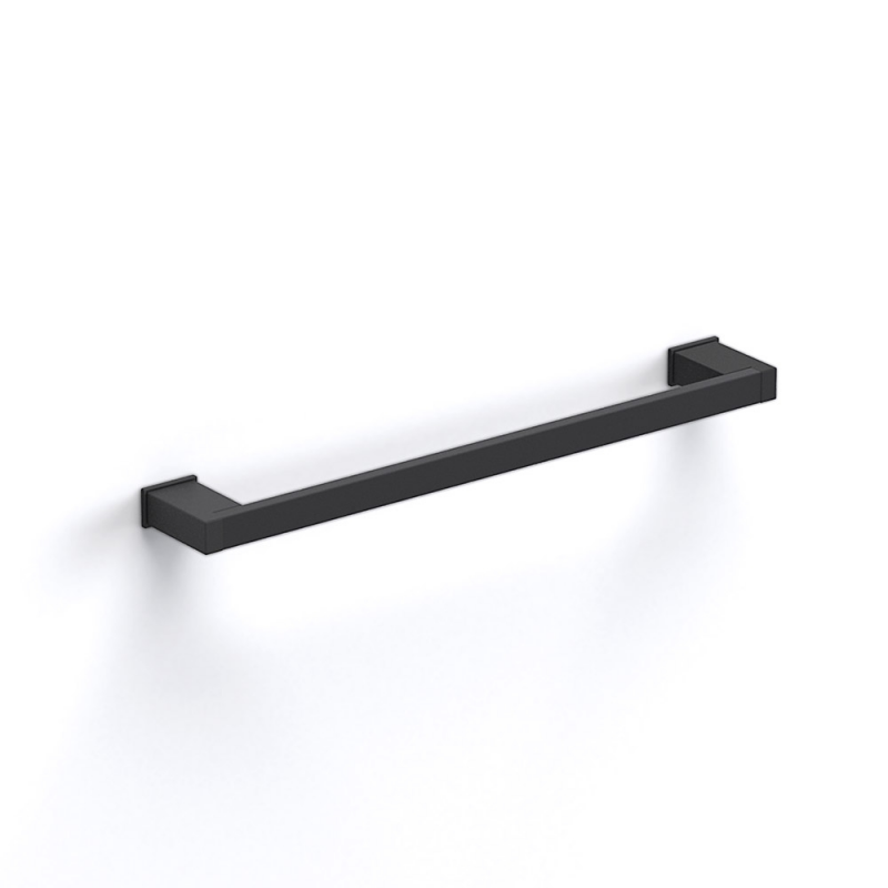 S Cube Towel Rail 42cm - Black
