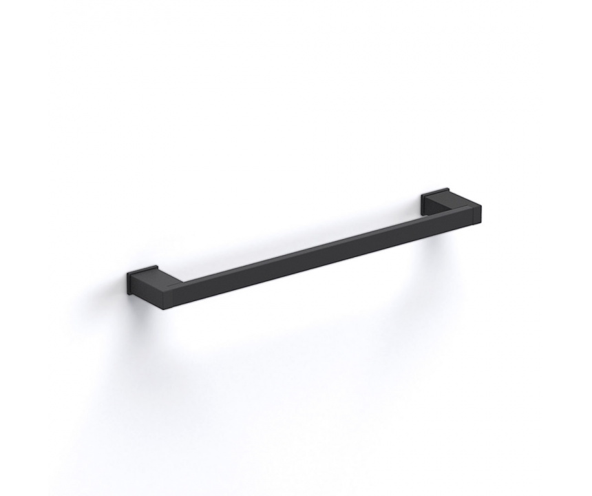 S Cube Towel Rail 42cm - Black