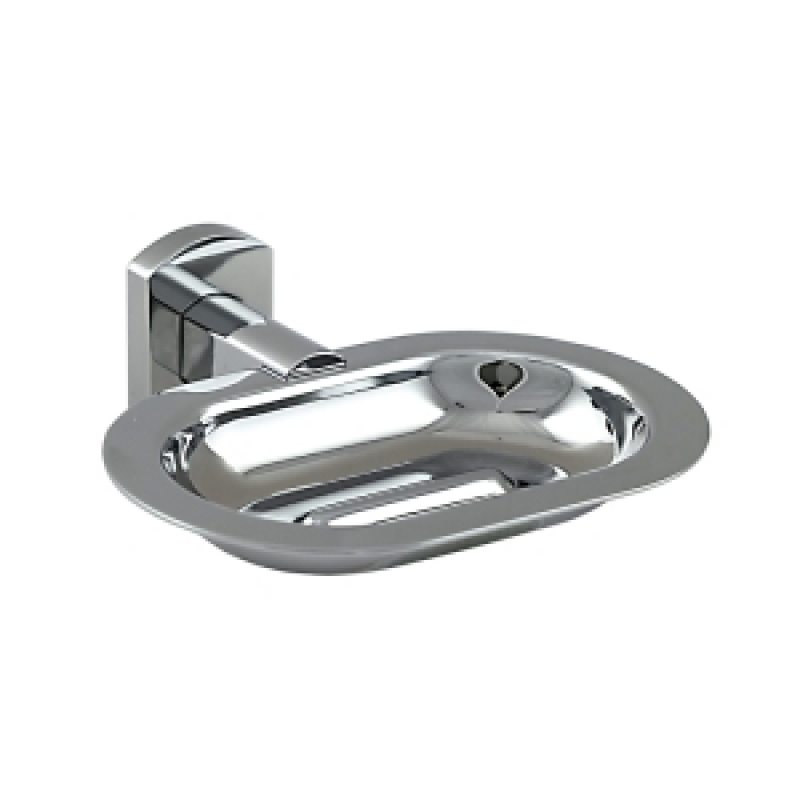 Origin Living Edera Plus Metal Soap Dish - Chrome
