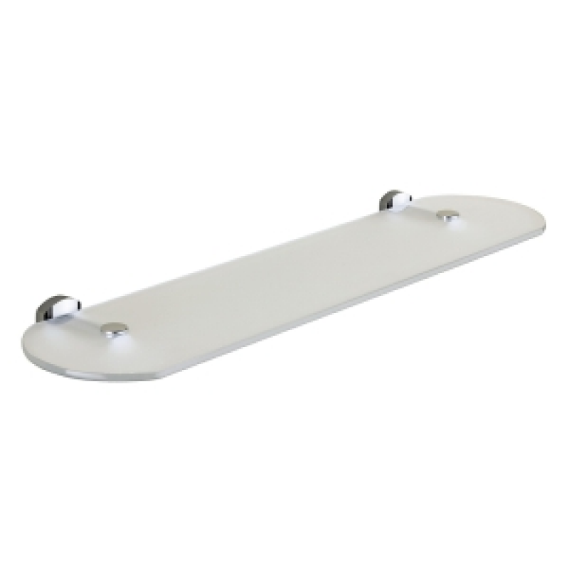 Origin Living Edera Plus Glass Shelf 53cm - Chrome