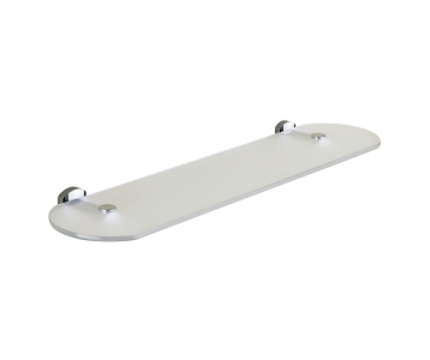 Origin Living Edera Plus Glass Shelf 53cm - Chrome