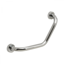 Up Angled Grab Bar - Chrome