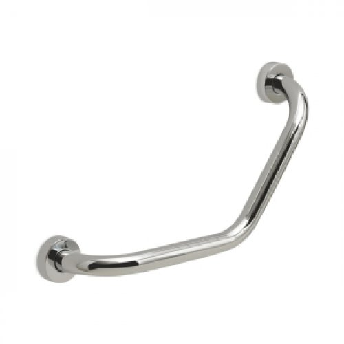 Up Angled Grab Bar - Chrome