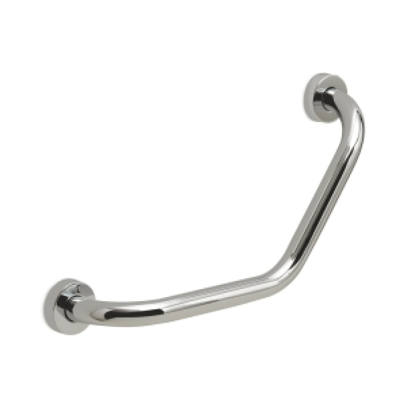 Up Angled Grab Bar - Chrome