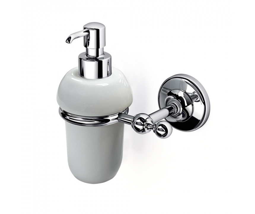 Origin Living Albany Soap Dispenser - Chrome/White