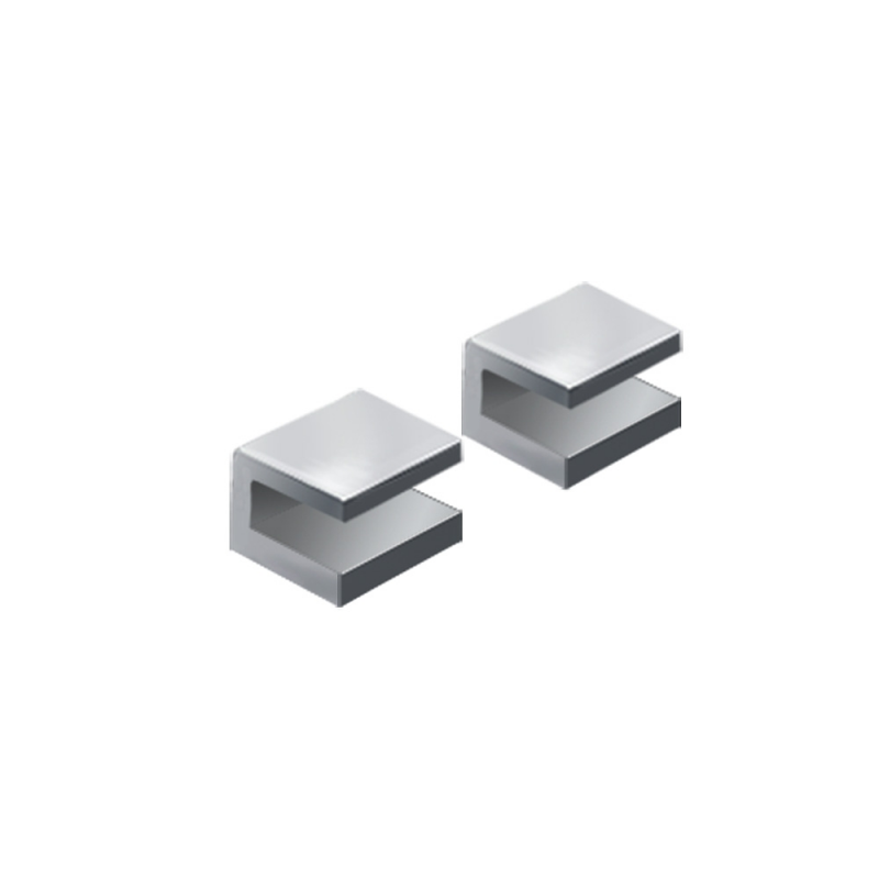 Origins Living Pier Shelf Brackets x2 - Chrome