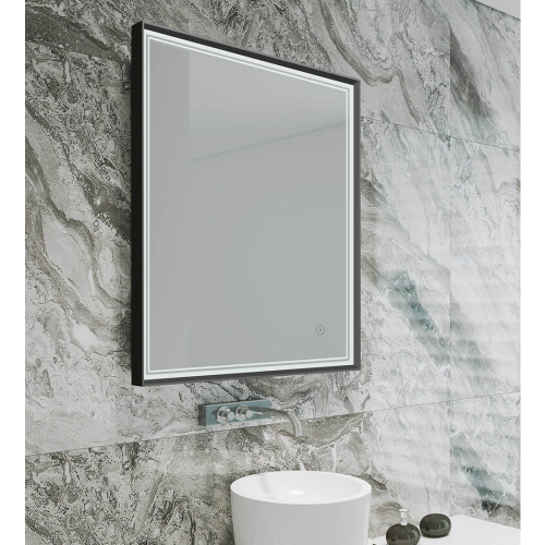 Origins Living Astoria Mirror 60 Black - 60x80cm