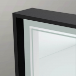 Origins Living Astoria Mirror 140 Black - 140x70cm