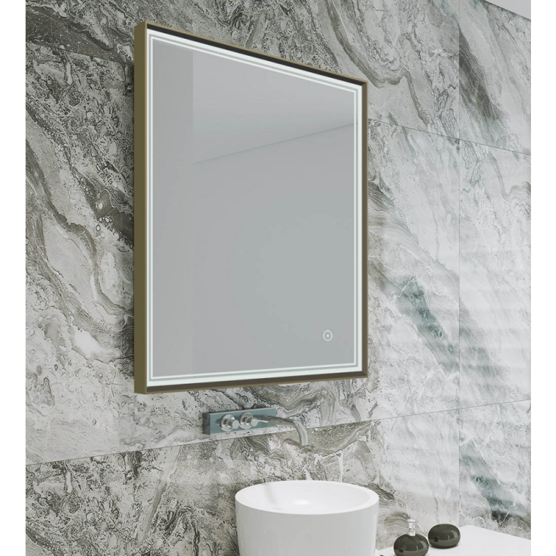 Origins Living Astoria Mirror 140 Brushed Bronze - 140x70cm