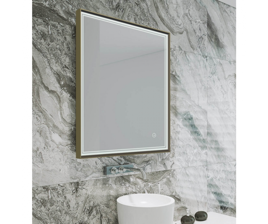Origins Living Astoria Mirror 60 Brushed Bronze - 60x80cm