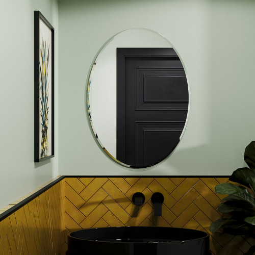 Origins Living Belvoir Oval Mirror 55 - 55x75cm