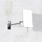 Origins Living Blake Magnifying 5x Wall Mirror - Chrome