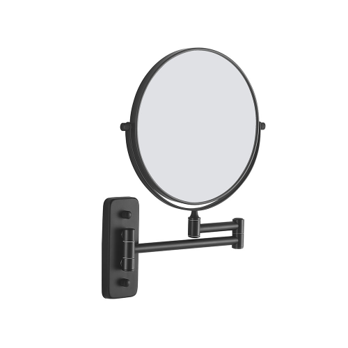 Origins Living Mason Reversible 5x Magnifying Wall Mirror - Black