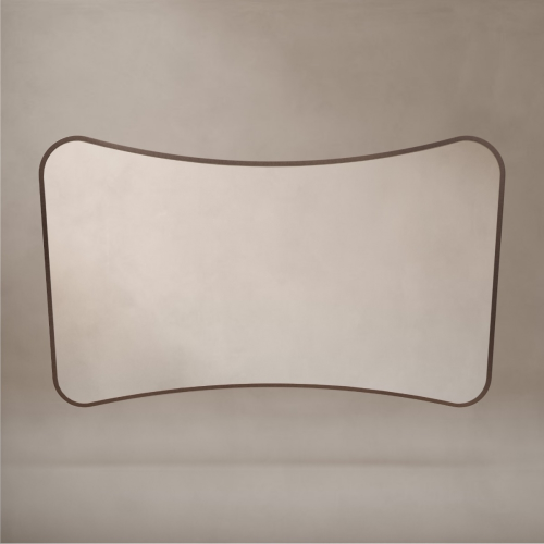 Origins Living Delphine Mirror 120 Brushed Bronze - 120x70cm