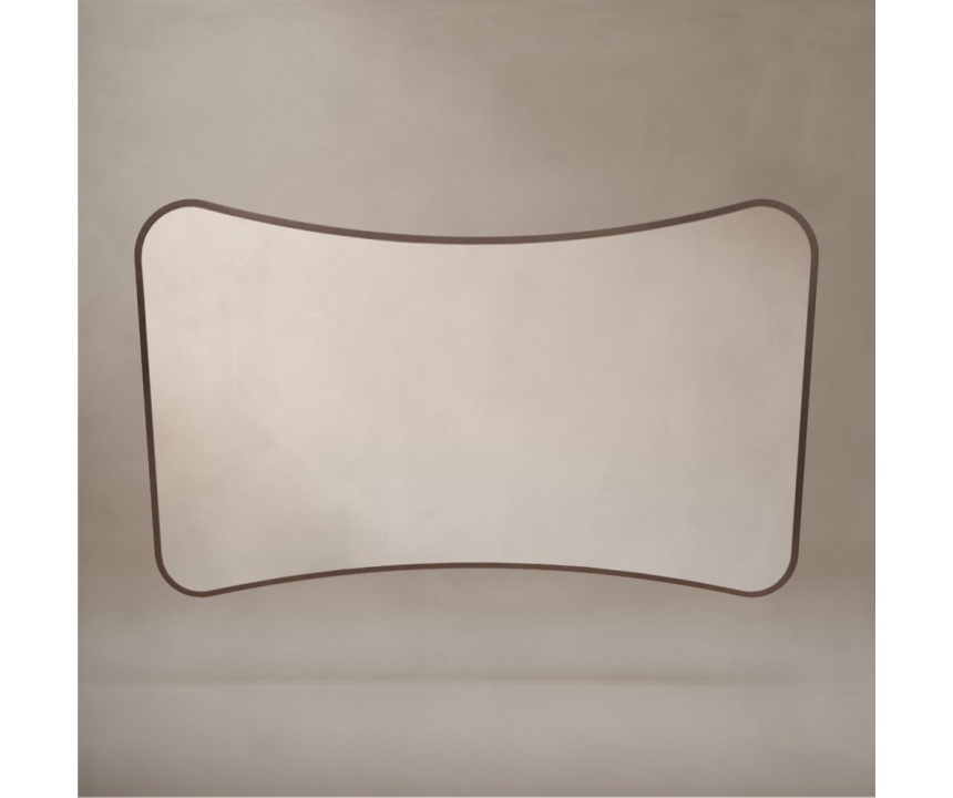 Origins Living Delphine Mirror 120 Brushed Bronze - 120x70cm