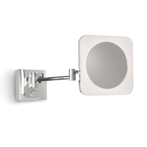 Origins Living Sloane Square LED Magnifying Mirror Chrome