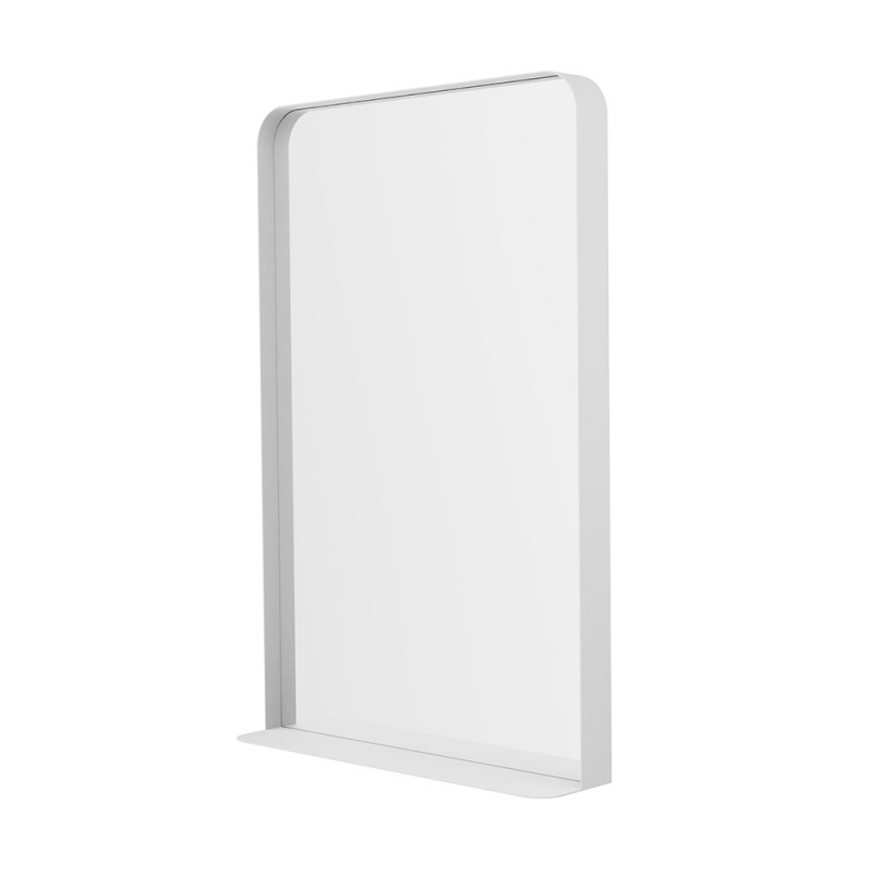 Origins Living City Mirror with Shelf 50 White - 50x75cm