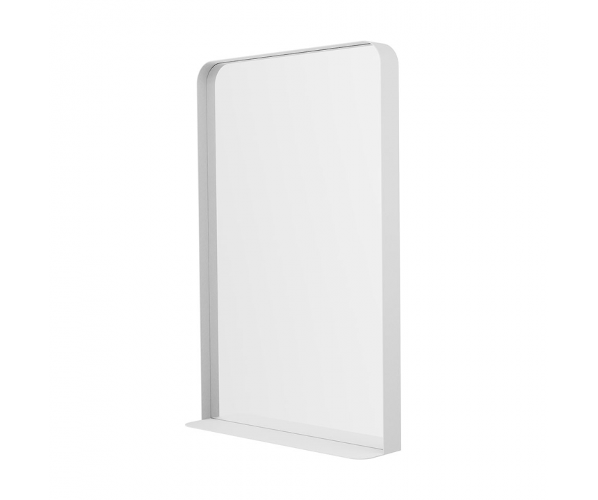 Origins Living City Mirror with Shelf 50 White - 50x75cm