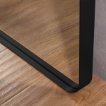 Origins Living City Rectangular Mirror 150 Black - 150x50cm