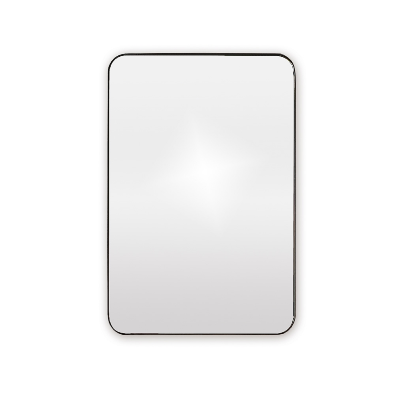 Origins Living City Rectangular Mirror 50 Black - 50x75cm