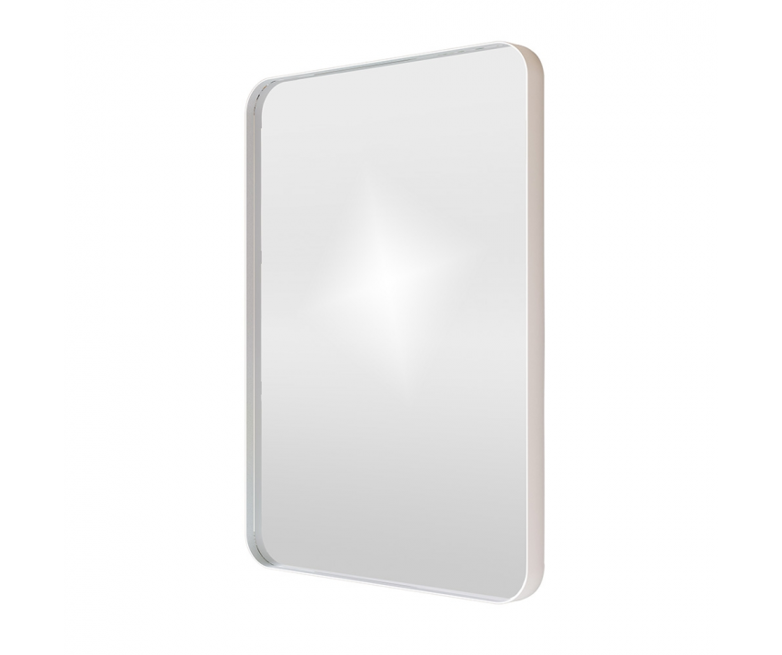 Origins Living City Rectangular Mirror White - 50x75cm