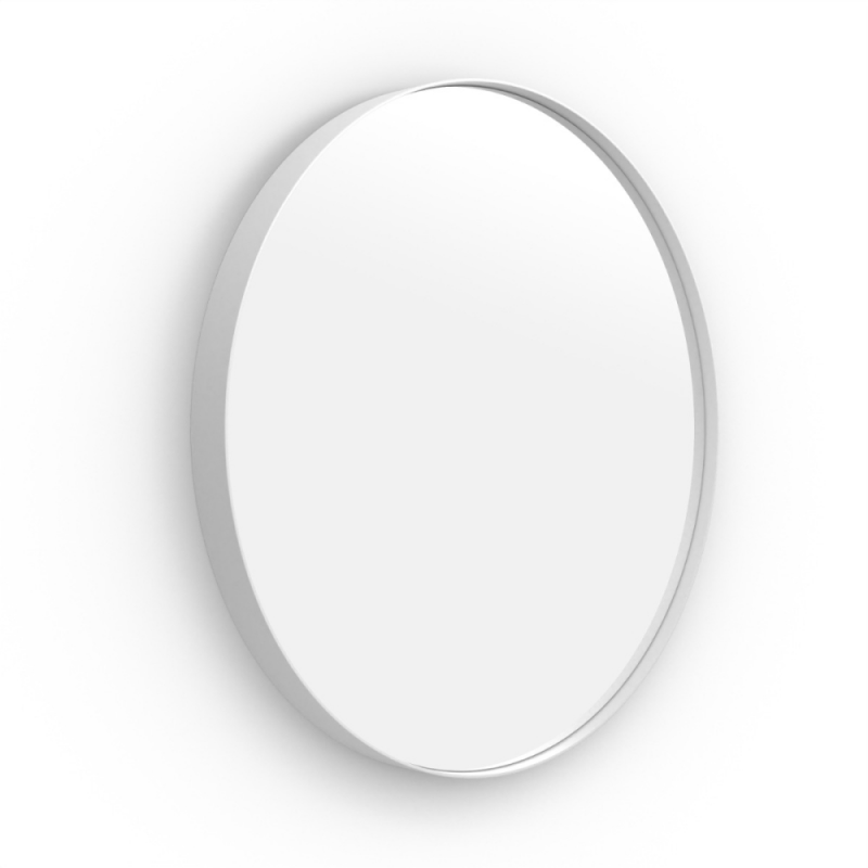 Origins Living City Round Mirror 60cm White