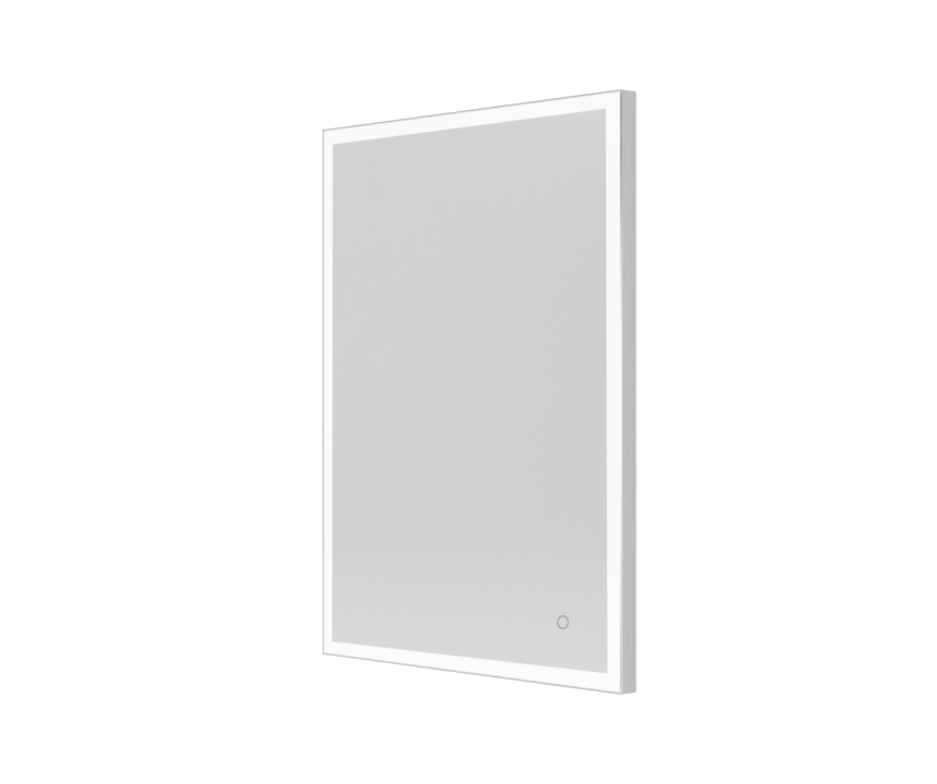 Origins Living  Tate Light Rectangular Mirror 100 Polished - 100x70cm